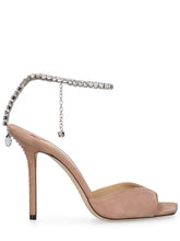 Jimmy Choo 100mm Saeda suede sandals