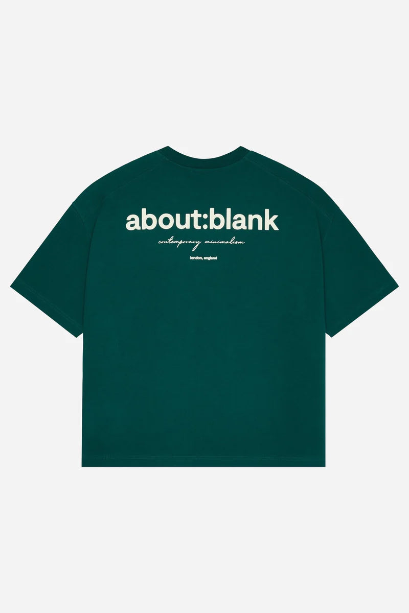 Box t-shirt - epsom green