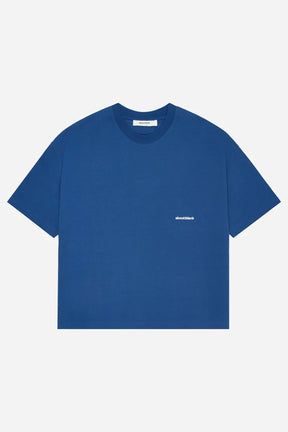 Box t-shirt - estate blue/white
