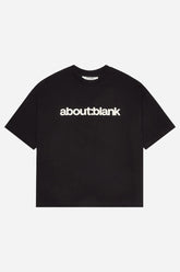 Block mock neck t-shirt - black/oat