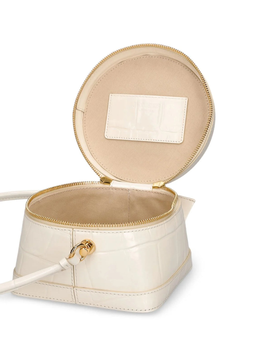 Jacquemus Jacquemus Le Vanito croc embossed leather bag - Bags | Shop From The Mirage