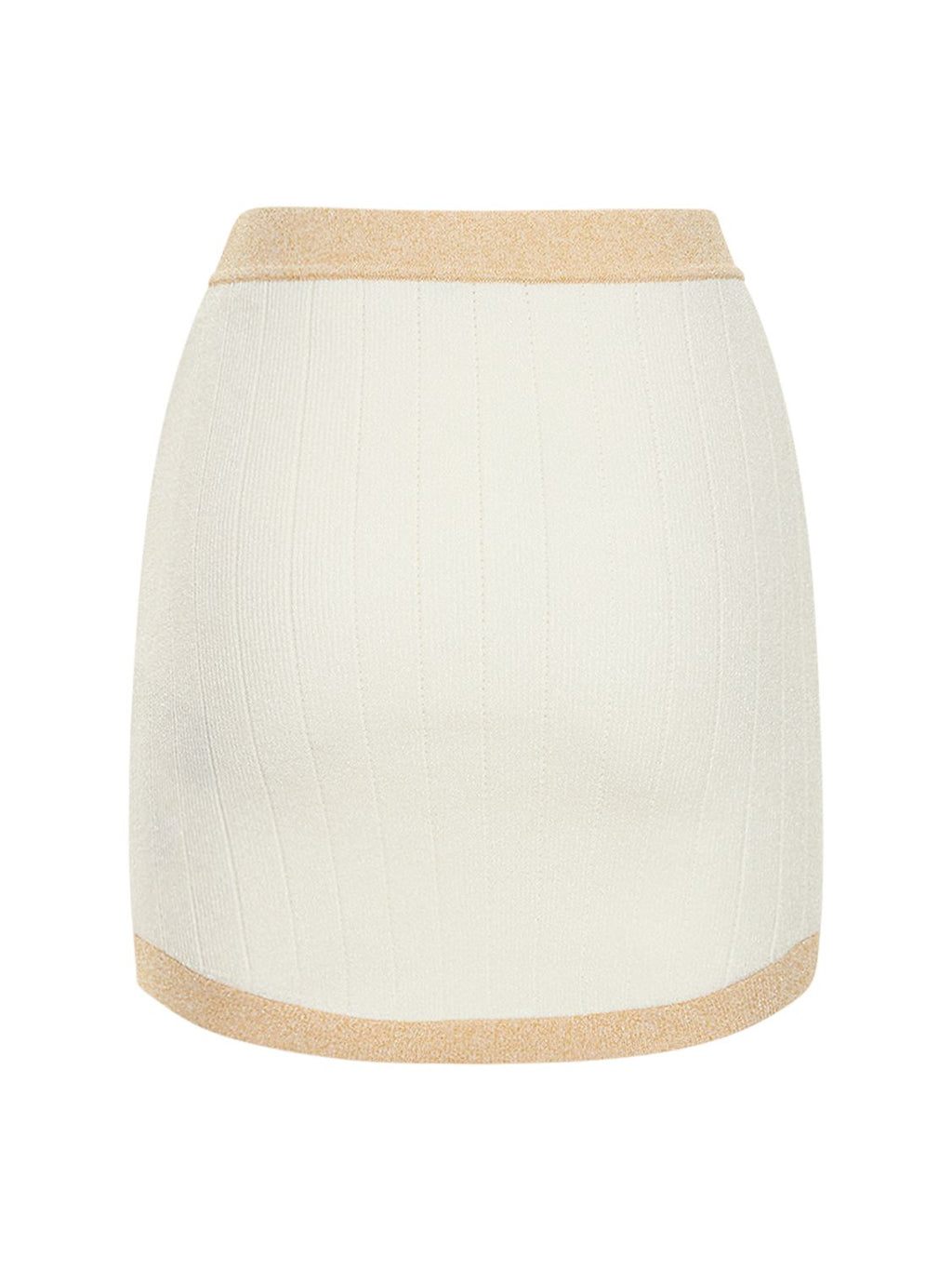 Balmain Balmain Viscose knit mini skirt - Size: XS Skirts | Shop From The Mirage