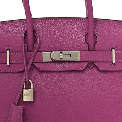 Hermes Chevre Mysore Birkin 30 Cyclamen