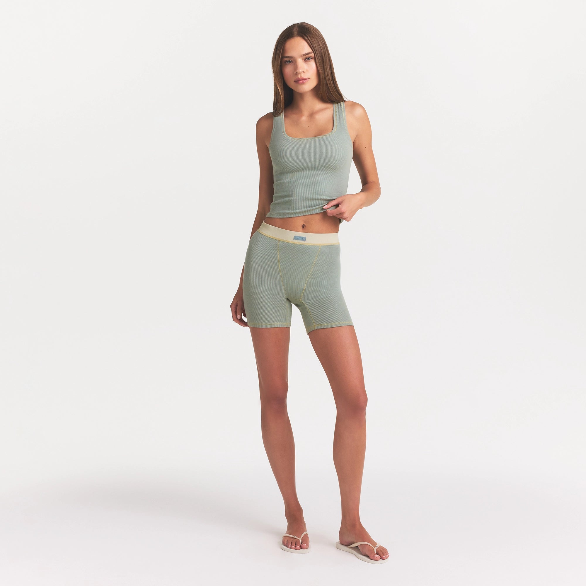 Cotton Rib Boxer