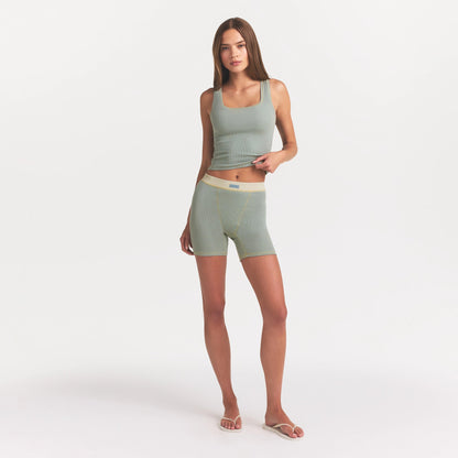 Cotton Rib Boxer