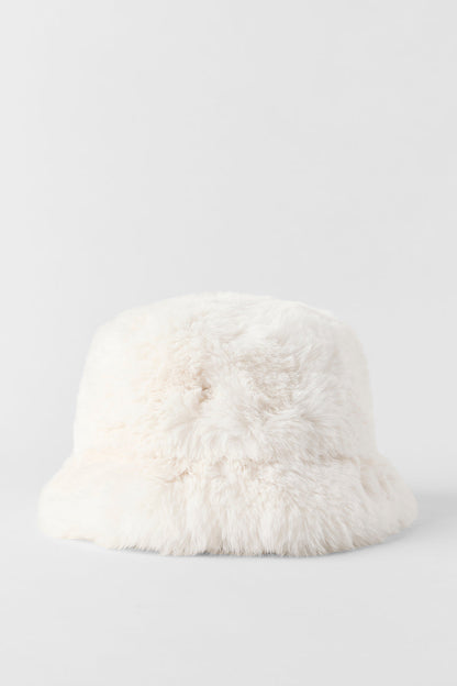 Faux Fur Starstruck Bucket Hat