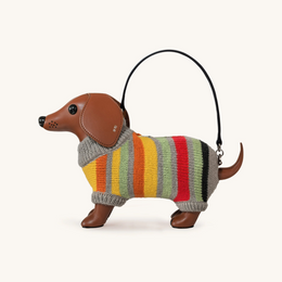 Addison Dachshund Handbag - Multicolor