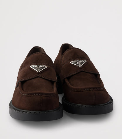 Suede Loafers