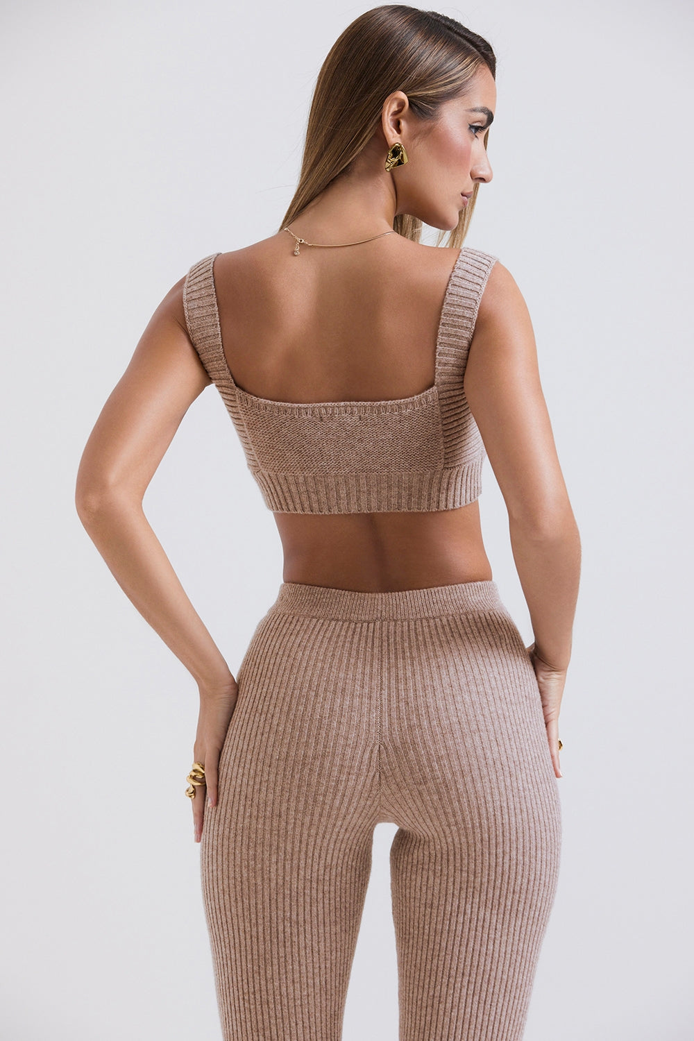 Barley natural wool bralette