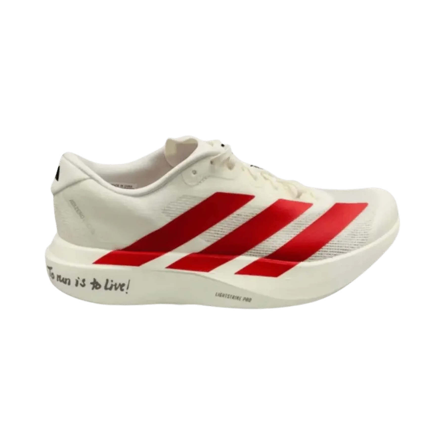Adidas Adizero Evo SL Off White Better Scarlet