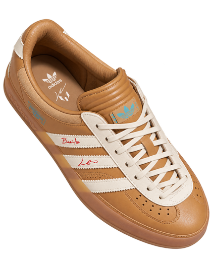Adidas Bad Bunny x Lionel Messi x Gazelle Indoor 'Cardboard'