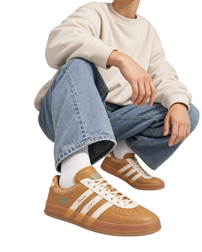 Adidas Bad Bunny x Lionel Messi x Gazelle Indoor 'Cardboard'