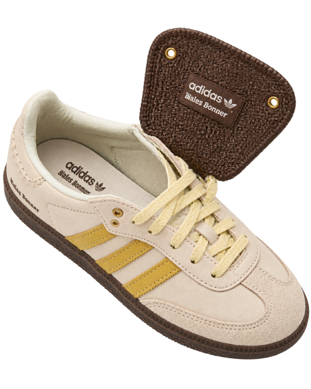 Adidas Samba 'Ecru Tint Yellow' x Wales Bonner