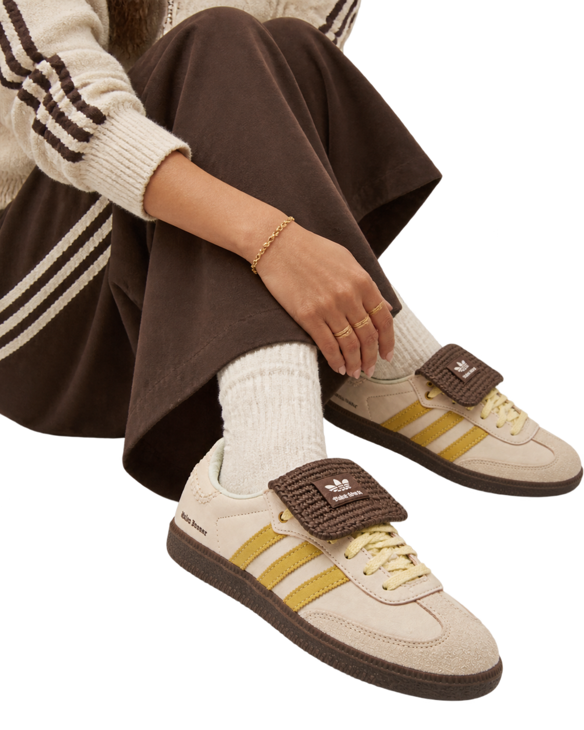 Adidas Samba 'Ecru Tint Yellow' x Wales Bonner