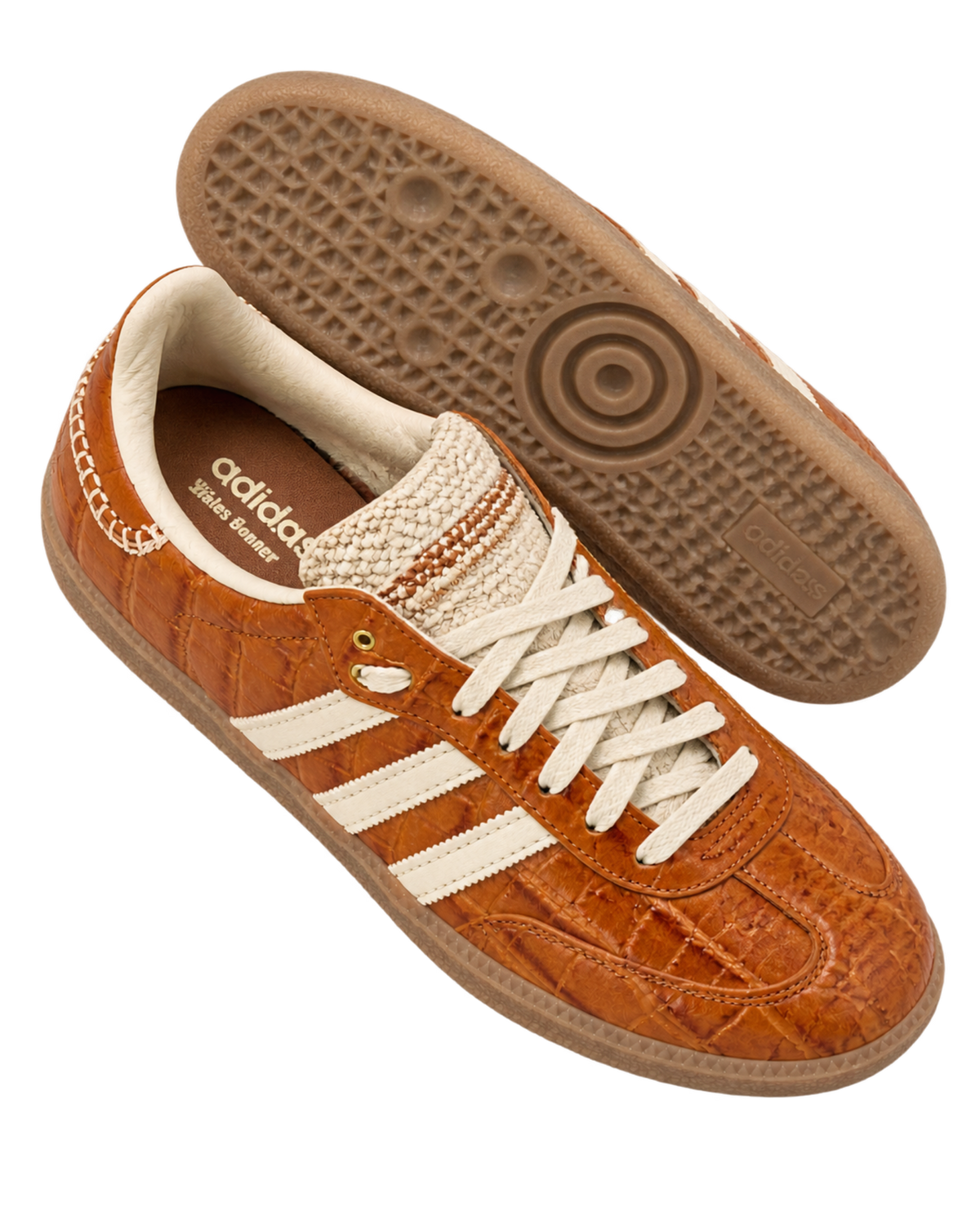 Adidas Samba OG 'Croc - Night Brown' x Wales Bonner