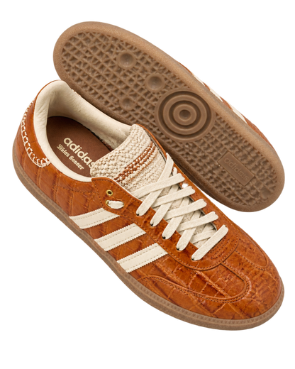 Adidas Samba OG 'Croc - Night Brown' x Wales Bonner