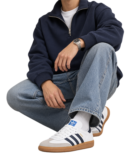 Adidas Samba OG 'White Night Indigo Gum'