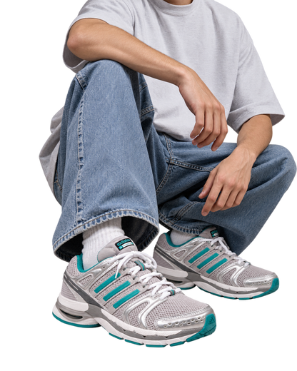 Adistar Control 5 - Silver/Teal/White