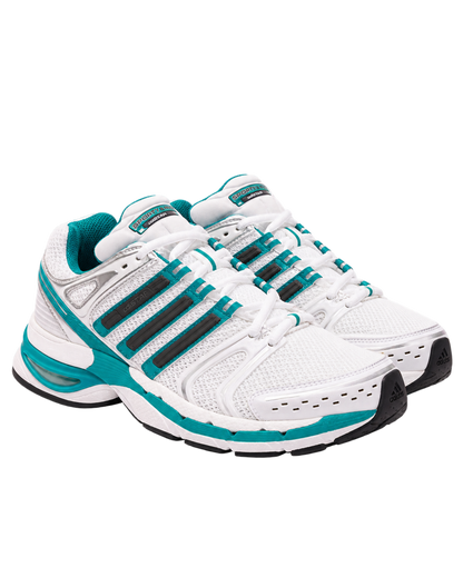 Adistar Control 5 - White/Teal/Black