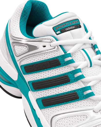 Adistar Control 5 - White/Teal/Black