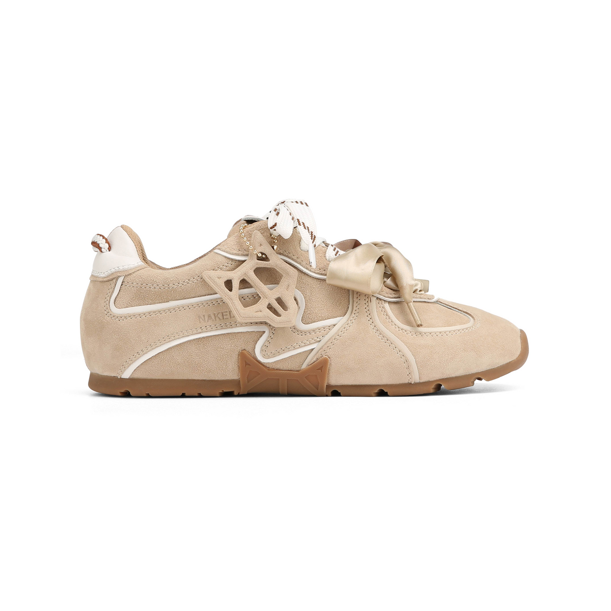 Adored Off White Suede
