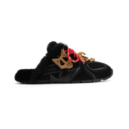 Adorn Black Suede