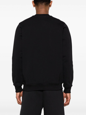 Casablanca L'Artiste Printed Crewneck Sweatshirt Black