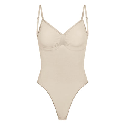Seamless Sculpt Low Back Thong Bodysuit