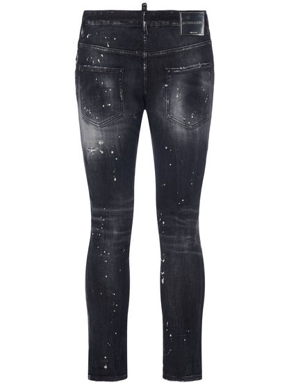 Dsquared2 Dsquared2 Skater fit cotton denim jeans - Size: 32 Jeans | Shop From The Mirage