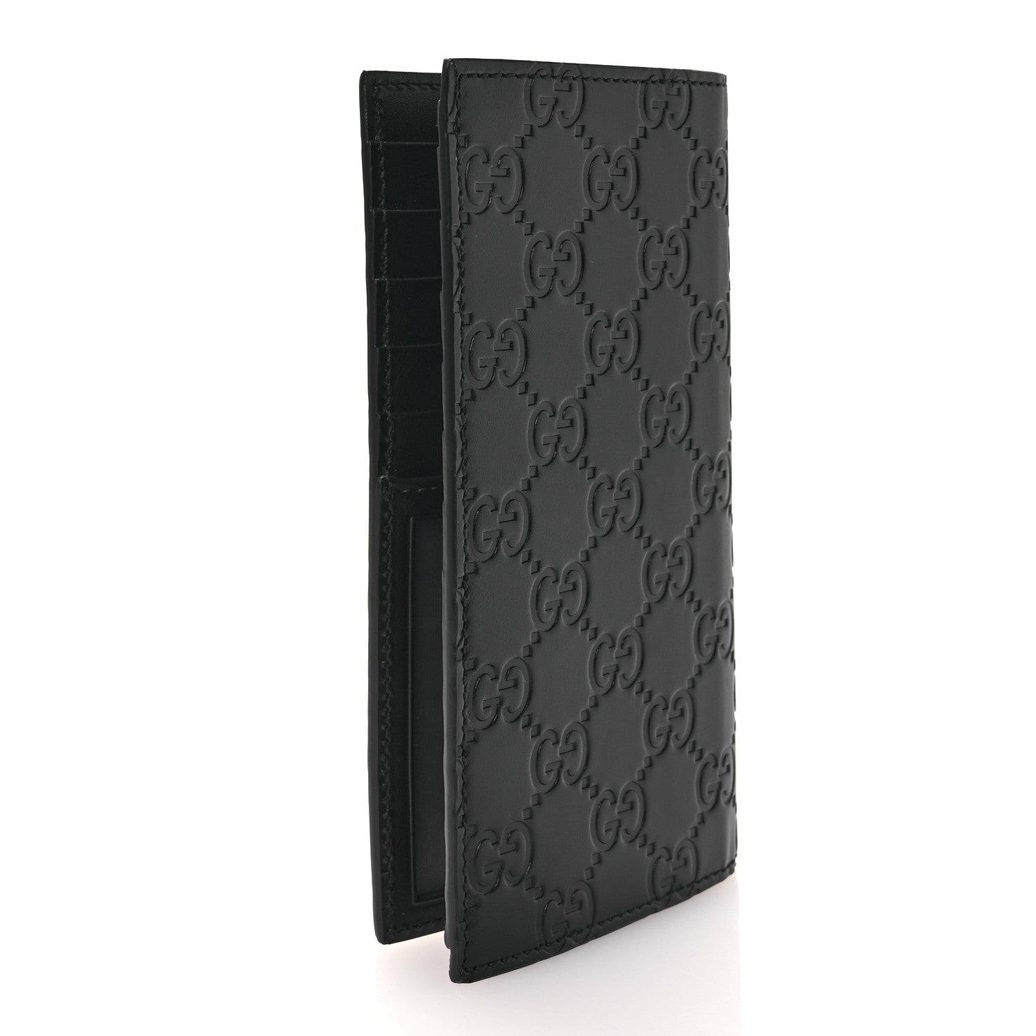 Guccissima Long Wallet Black