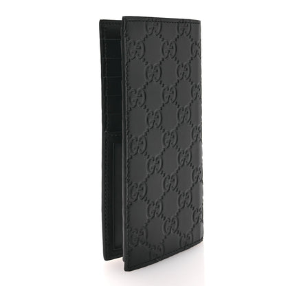Guccissima Long Wallet Black