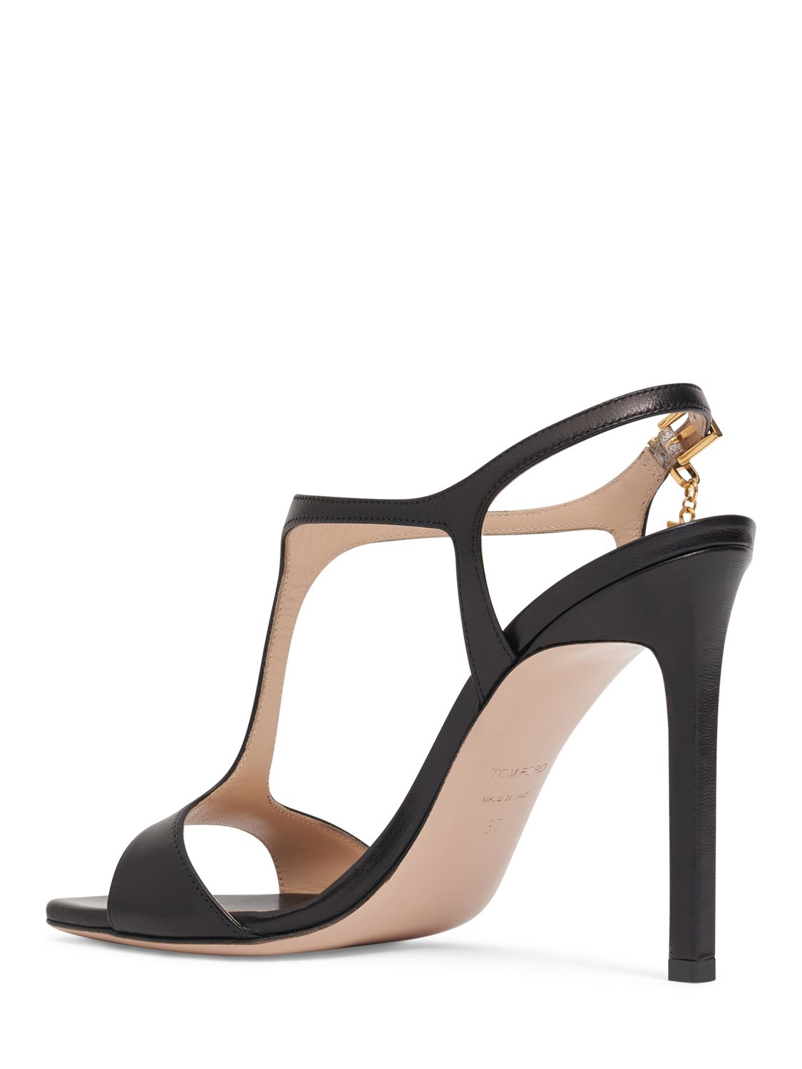 Tom Ford Tom Ford 105mm Angelina leather sandals - Size: UK 4 Heels | Shop From The Mirage