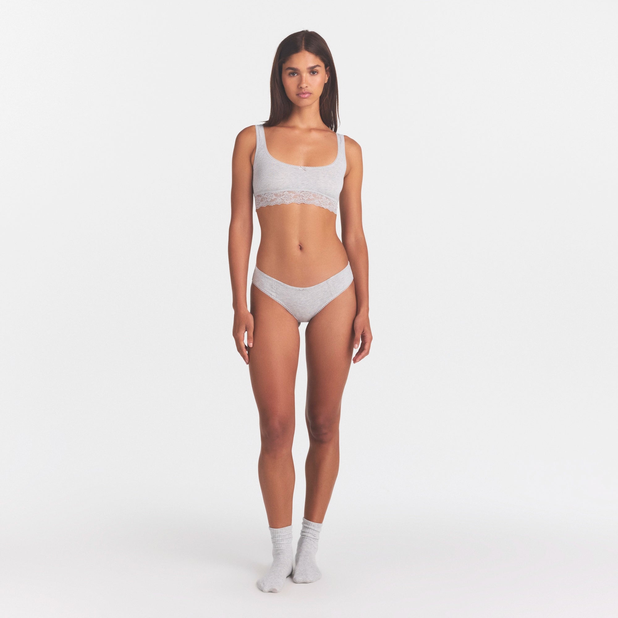 Lightweight Cotton Lace Hipster