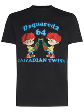 Dsquared2 Canadian Twins printed cotton t-shirt