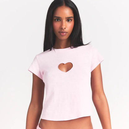 Worn in Jersey Heart Baby Tee