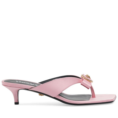 Versace Versace 45mm Satin thong sandals - Size: UK 5 Heels | Shop From The Mirage