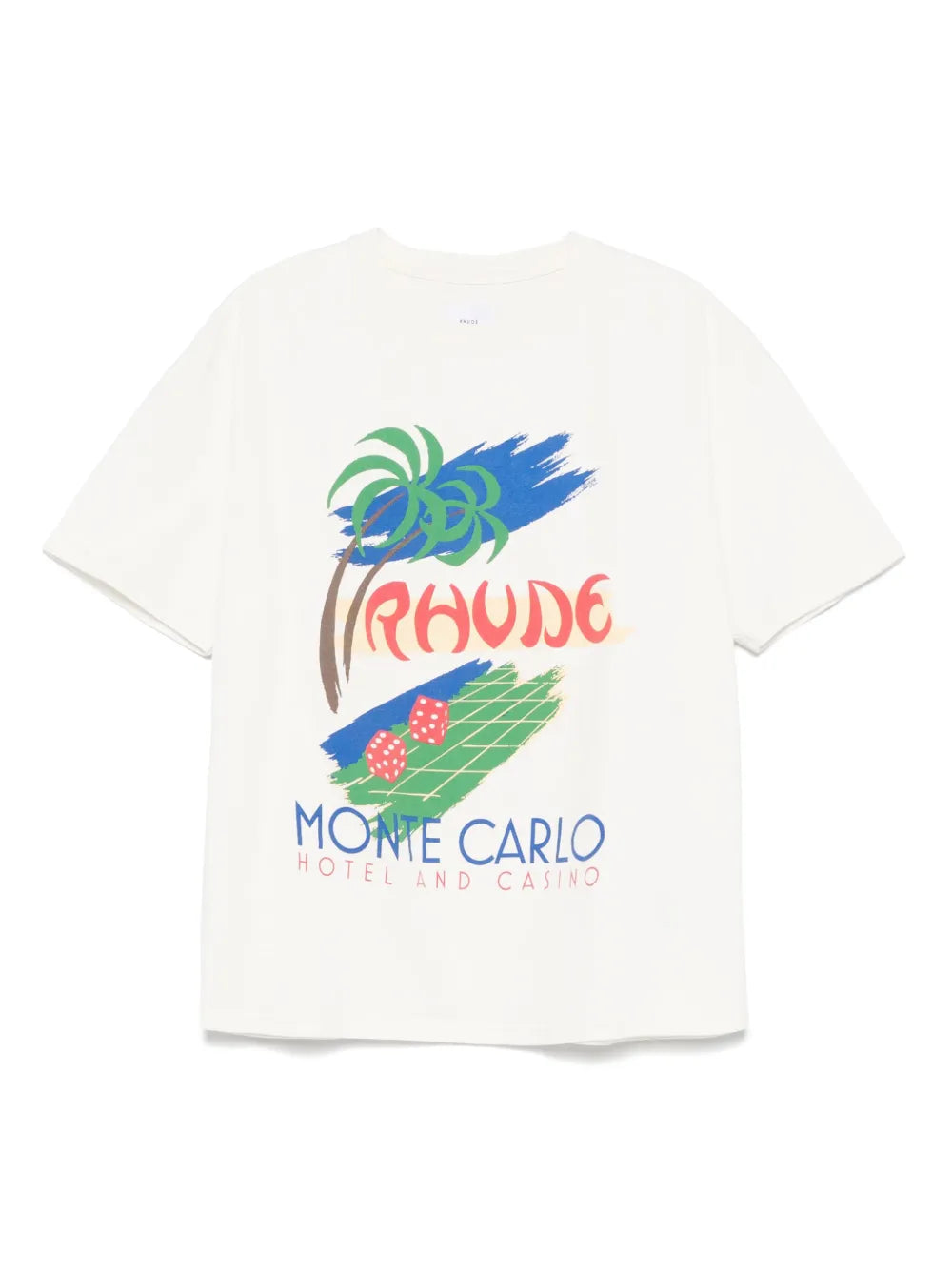 Rhude Roulette T-Shirt in White