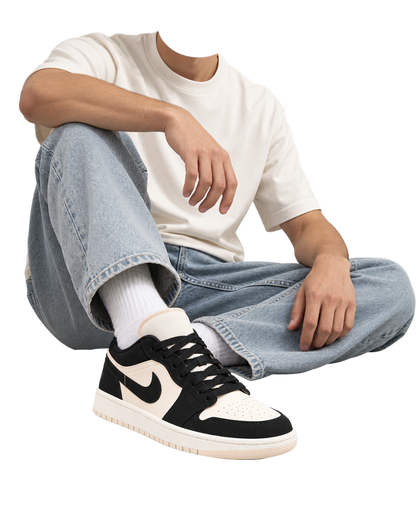 Air Jordan 1 Low Black Guava Ice