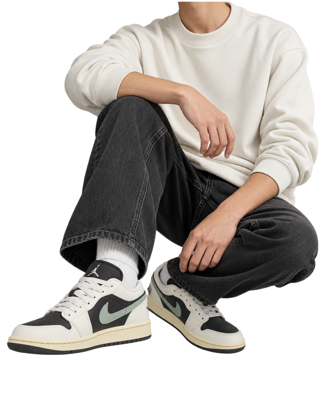 Air Jordan 1 Low 'Jade Smoke'