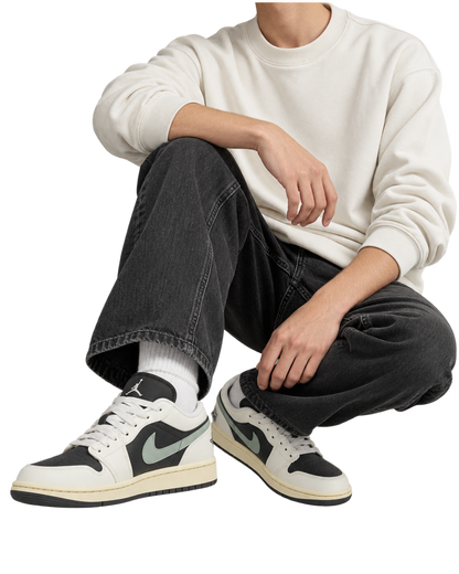 Air Jordan 1 Low 'Jade Smoke'