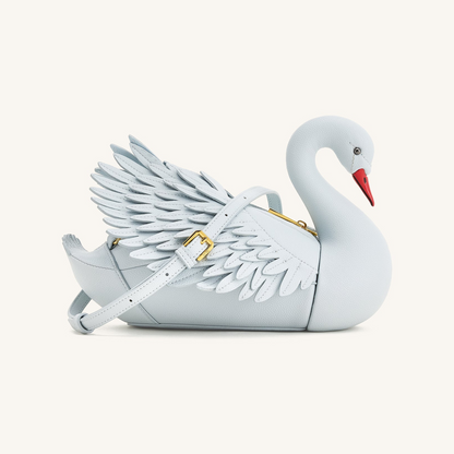 Alani Swan Shaped Crossbody Bag - Light Blue