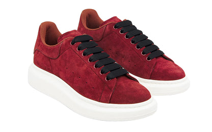 Alexander McQueen Oversized Sneakers Burgundy