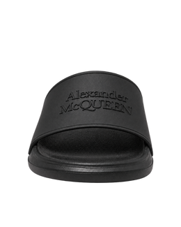 Alexander McQueen Pool Slides in Rubber