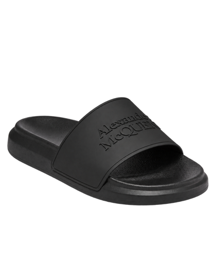 Alexander McQueen Pool Slides in Rubber