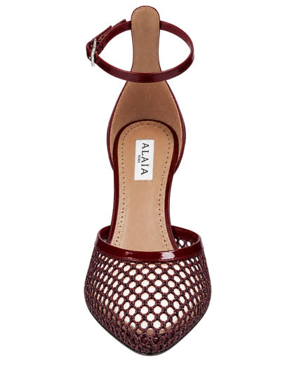 Alia Fishnet Pumps