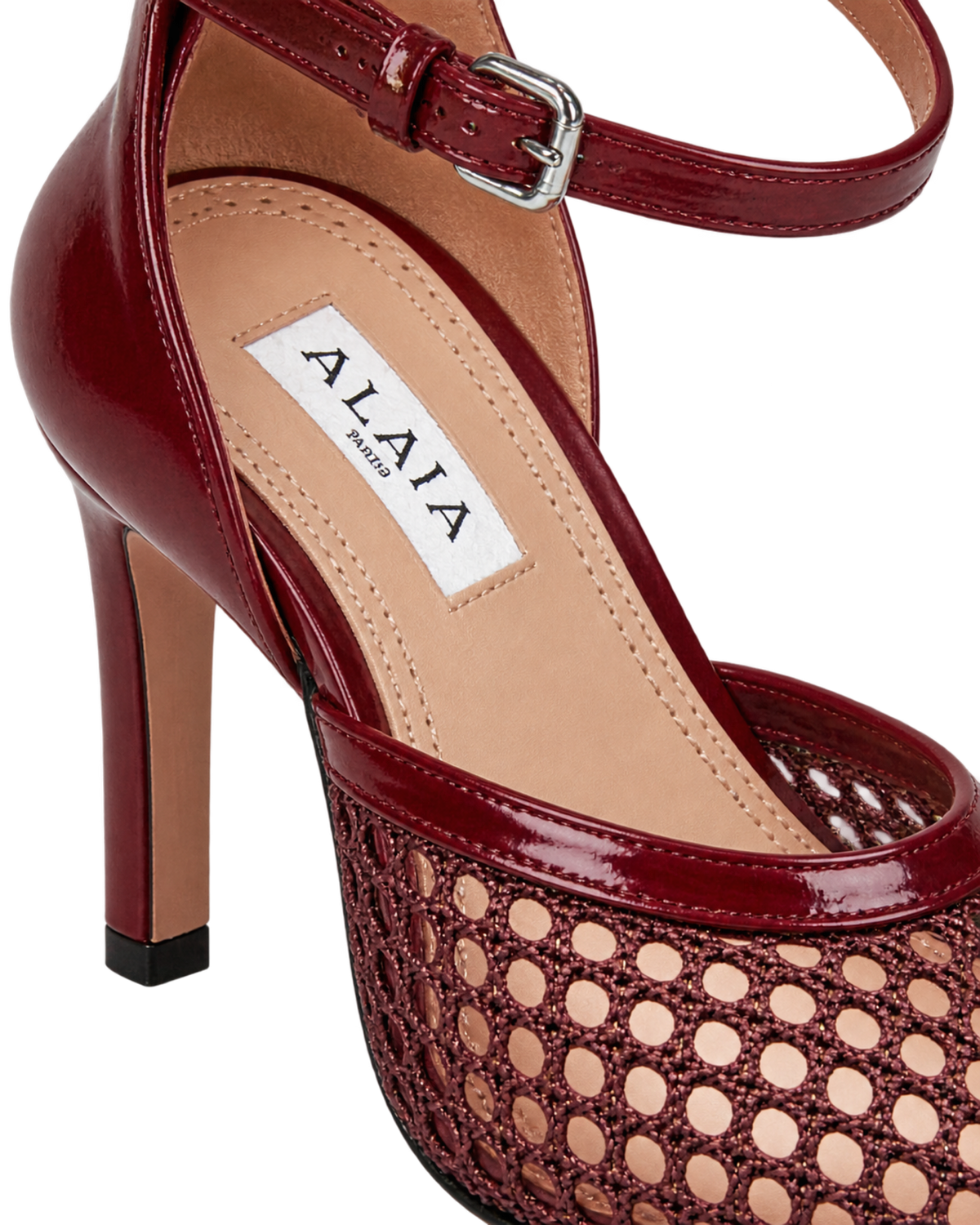 Alia Fishnet Pumps