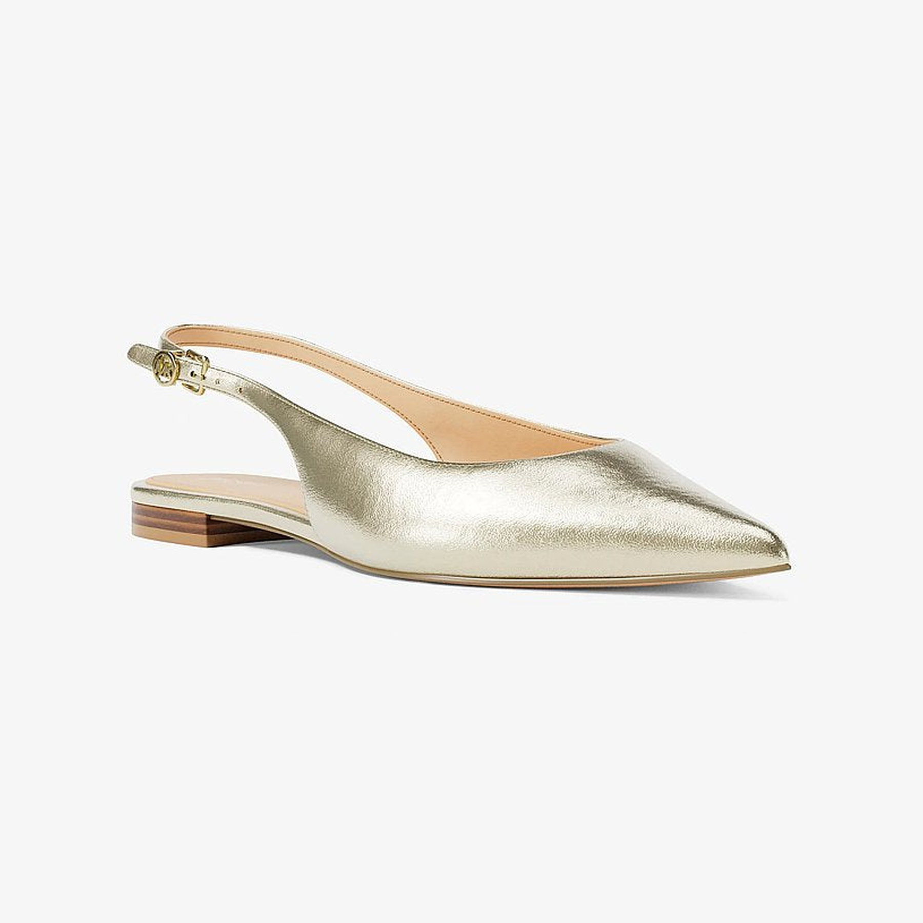 Amali Metallic Slingback Flat