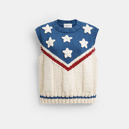 American Star Sweater Vest