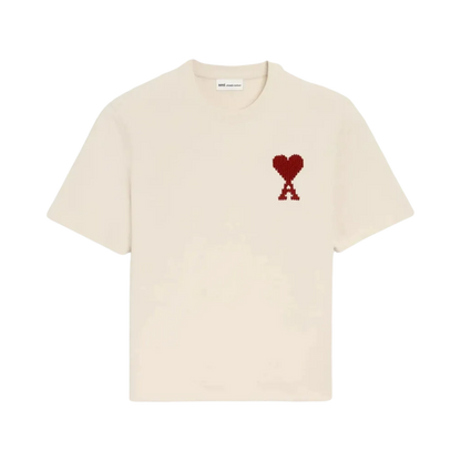 Ami Paris The Knitted Heart Tee