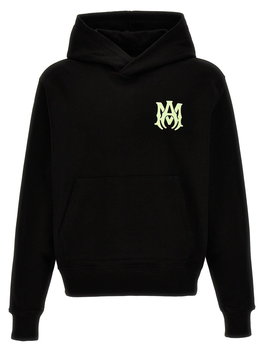 Amiri M.A Logo Hoodie Black/Lime